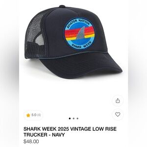Aviator Nation Shark Week Trucker Hat 🦈